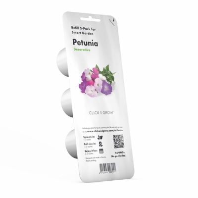 Capsule prête à planter - Pétunia - Click & Grow - Lot de 3 - EMSA