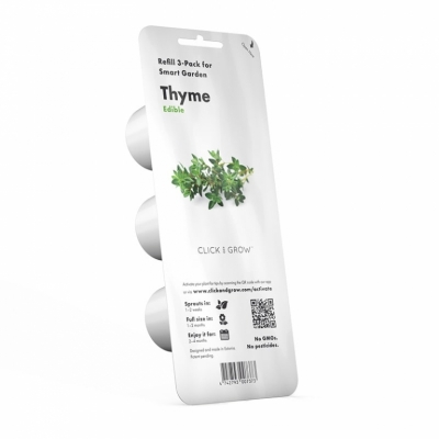 Capsule prête à planter - Thym - Click & Grow - Lot de 3 - EMSA