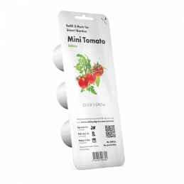 Capsule prête à planter - Mini tomates - Click & Grow - Lot de 3 - EMSA