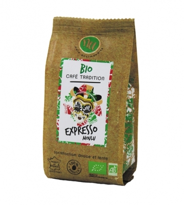 Café Bio moulu - Expresso - 125 Grs - MAISON TAILLEFER