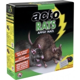 Raticide - Appât Maïs - 140 Grs - ACTO