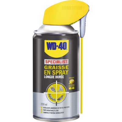Graisse en spray longue durée - 250 ml - WD-40 Spécialist