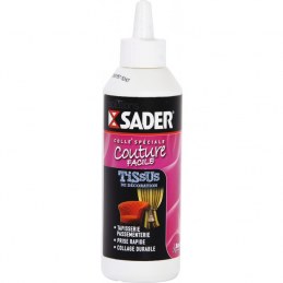 Colle tissus de décoration - 250 ml - SADER