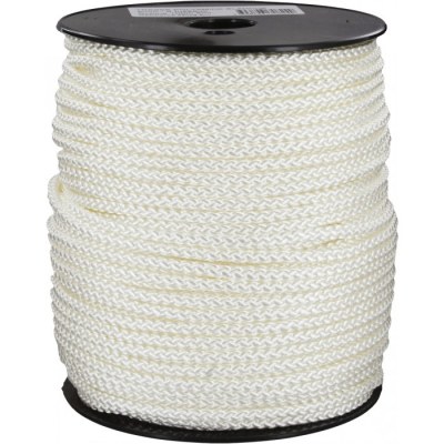 Bobine de 100 m Drisse tressé blanc - Ø5 mm