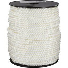 Bobine de 100 m Drisse tressé blanc - Ø5 mm