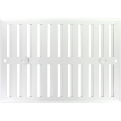 Grille de ventilation obturable - métal - 240 x 165 mm - Aluminium - DMO