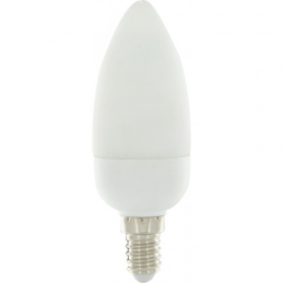 Ampoule Fluocompacte - Flamme - E14 - 9 W - 406 lumens - DHOME