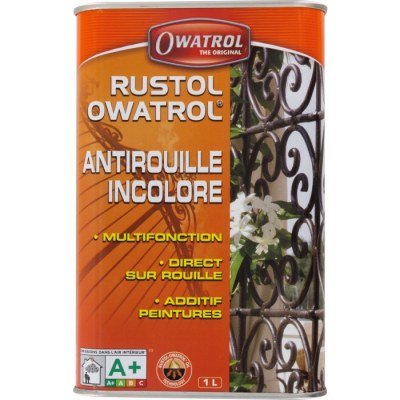 Antirouille multifonction - Additif pour peintures - 1 L - OWATROL