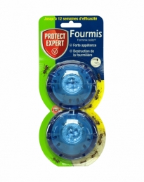 Anti-fourmis - 2 boîtes d'appâts - PROTECT EXPERT