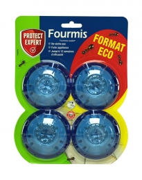 Anti-fourmis - 4 boîtes d'appâts - PROTECT EXPERT