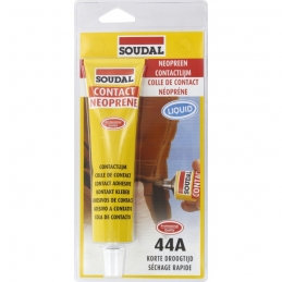 Colle Néoprène liquide 44A - Séchage rapide - 125 ml - SOUDAL