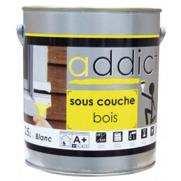 Sous-couche Bois - Blanc - 2.5 L - ADDICT