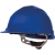 Casque de chantier avec coiffe - Bleu - OUTIBAT