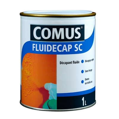 Décapant liquide, pour lasures, vernis et peintures - Fluidecap SC - 1 L - COMUS