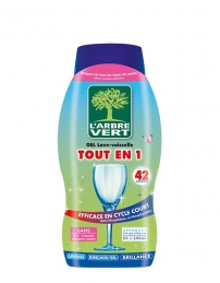 Gel lave-vaisselle Tout en 1 - 720 ml - L'ARBRE VERT