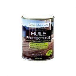 Huile de protection pour mobilier de jardin en teck - 750 ml - GREEN PLAISANCE