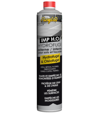 Hydrofuge / oléofuge externe et interne pour sols et façades - IMP H.O - 750 ml - FACYL