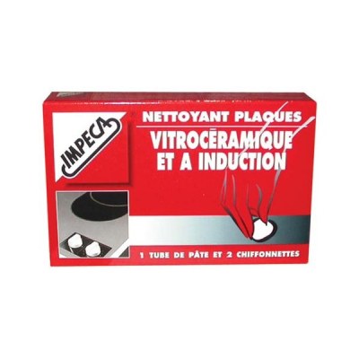 Nettoyant vitrocéramique et induction - En pâte - 50 ml - IMPECA