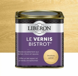 Le Vernis Bistrot - Incolore satiné - 500 ml - LIBERON