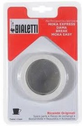 Lot 3 joints + filtre Moka, Bialetti 12T (9 cm)