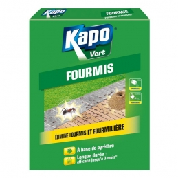 Anti-fourmis et fourmilières en granulés - Pyrètre - 200 Grs - KAPO VERT