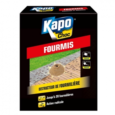 Anti-fourmis - Destructeur de fourmilière - Action radicale - 400 Grs - KAPO CHOC