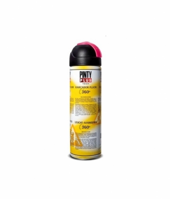 Marqueur fluorescent 360º - Rouge - 500 ml - PINTY