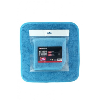 Chiffon en microfibre - Spécial lustrage - Bleu - 40 x 40 cm - FACOM