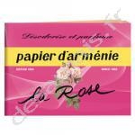 Papier d'Arménie Triple Carnet La Rose