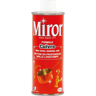 Nettoyant Cuivre, Laiton et Bronze - 250 ml - MIROR