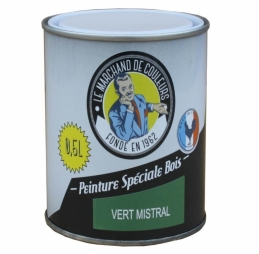 Peinture Spécial Bois - Satinée - Vert mistral - 0.5 L - ONIP