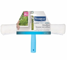 Mouilleur avec housse microfibre pour vitres - 38 cm - STARWAX