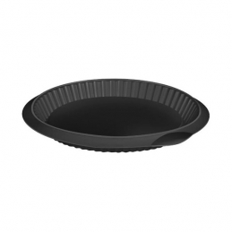 Moule à tarte en silicone - Noir - 28 cm - LEKUE