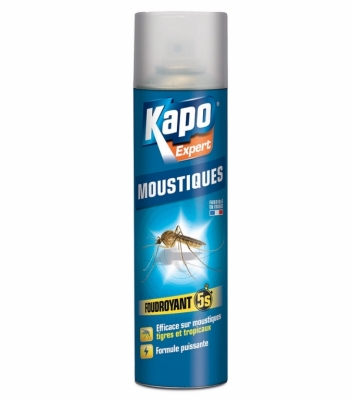 Aérosol Spécail moustiques - Foudroyant - 400 ml - KAPO