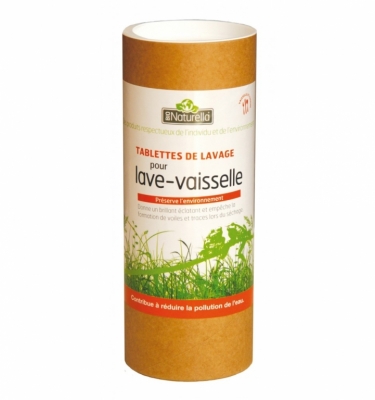 Tablettes de lavage pour lave vaisselle - 28 tablettes - BIO NATURELLA