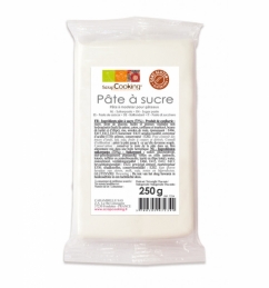 Pâte à sucre - Blanche - 250 Grs - SCRAPCOOKING