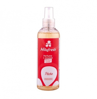 Neutraliseur d'odeur et désodorisant - Pêche - 200 ml - NILOFRESH