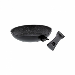 Poêle façon pierre - Manche amovible - Pierra - 20 cm - PRADEL 