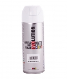 Peinture acrylique - Blanc pur brillant - 400 ml - PINTY