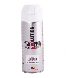 Peinture acrylique - Blanc brillant - 400 ml - PINTY