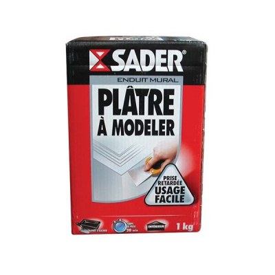 Plâtre à  modeler - 1 Kg - SADER 