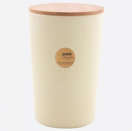 Boîte en fibre de Bambou - Biodégradable - Blanc cassé - 1.3 L - POINT VIRGULE