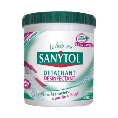 Poudre détachante désinfectante 450 g de SANYTOL