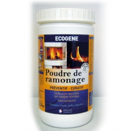 Poudre de ramonage - Préventif et curatif - 0.8 Kg - ECOGENE