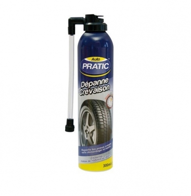 Auto Pratic - Dépanne crevaison - 300 ml 