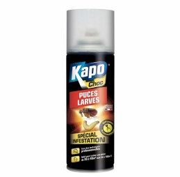 Aérosol spécial infestation puces et larves - 200 ml - KAPO