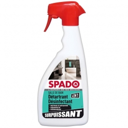 Détartrant Désinfectant - 4en1- Salle de bains - 500 ml - SPADO