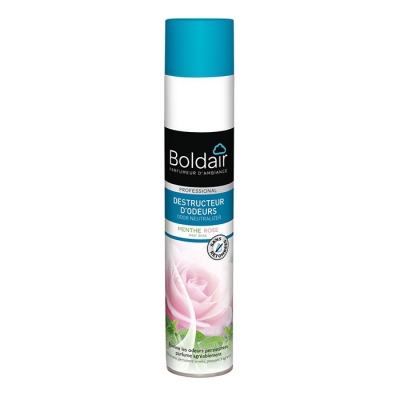 Destructeur d'odeurs - 2 en 1 - Menthe Rose - 500 ml - BOLDAIR