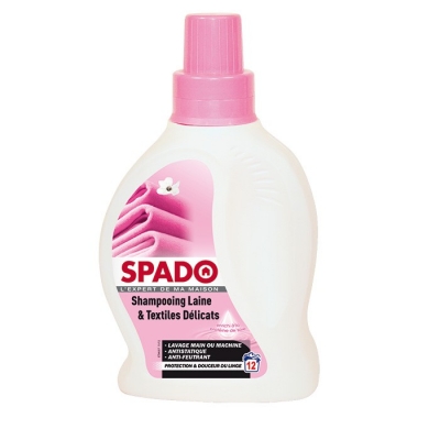 Shampooing laine et textiles délicats - 750 ml - SPADO