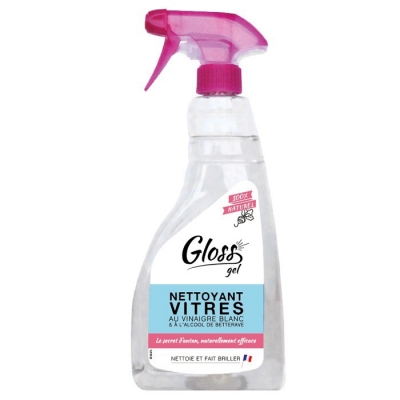 Nettoyant vitres en gel - 100 % Naturel - 750 ml - GLOSS